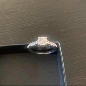 WOMENS 14K GOLD ENGAGEMENT 3/4 CAROT RING